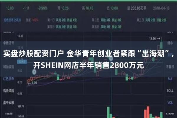 实盘炒股配资门户 金华青年创业者紧跟“出海潮”，开SHEIN网店半年销售2800万元