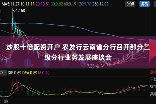 炒股十倍配资开户 农发行云南省分行召开部分二级分行业务发展座谈会